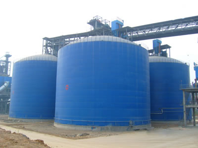 向阳水泥钢板库改造